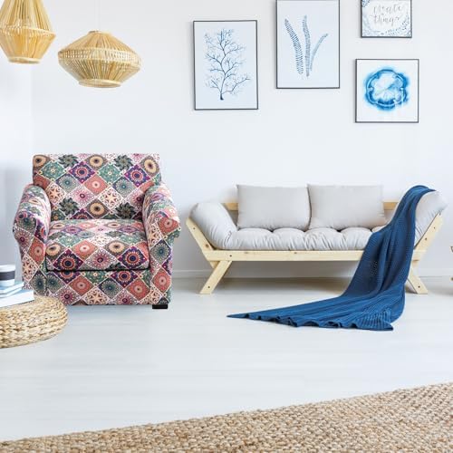 FUANGUI 2 Piece Chair Covers Armchair Arm Covers Chair Couch Covers