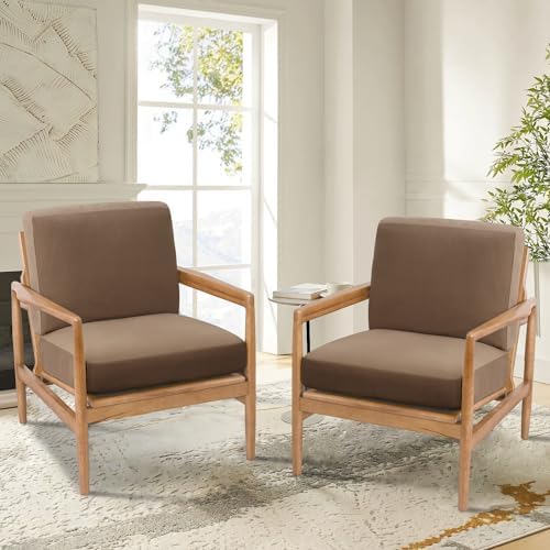 H.VERSAILTEX Fleece Chair Cover Stretch Cushion Covers for Couches and Sofas ...