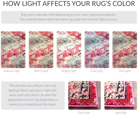 SAFAVIEH Monaco Area Rug 8x10, Large Pink & Multi MNC243D