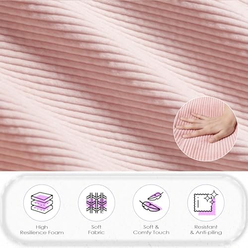 TYBOATLE Sleep Chair, Folding Sleeper Chairs for Adults (Pink)