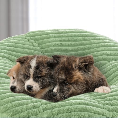 HOMBYS Fluffy Shaggy Cover for Papasan Chair Cushion, Plush Faux Fur Slipcove...