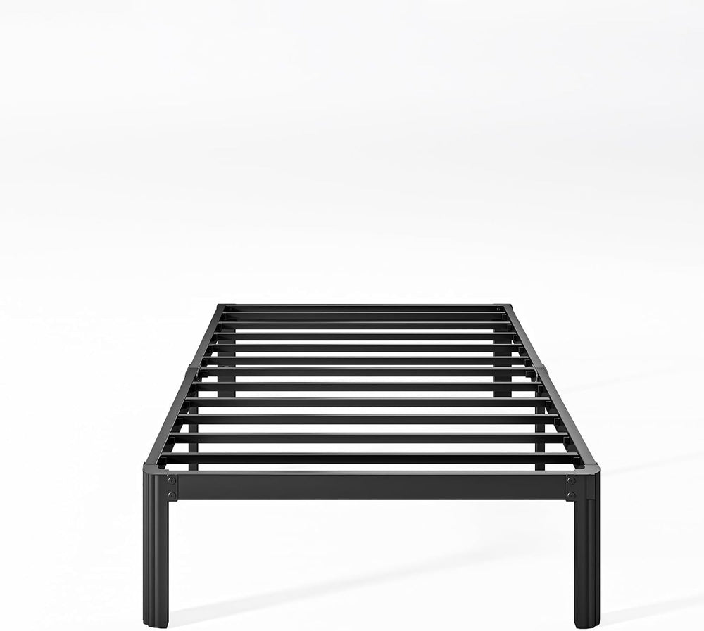 KERAMIK 12 Inch High Twin Bed Frames No Box Spring Needed, Metal Bed Frame Tw...