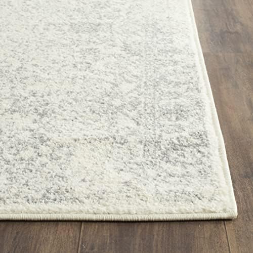 SAFAVIEH Area Rug 8x10 - Adirondack Collection - Large - Ivory & Silver, ...