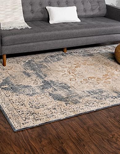 Unique Loom Chateau Collection Area Rug - Roosevelt (7' 10" x 10'...
