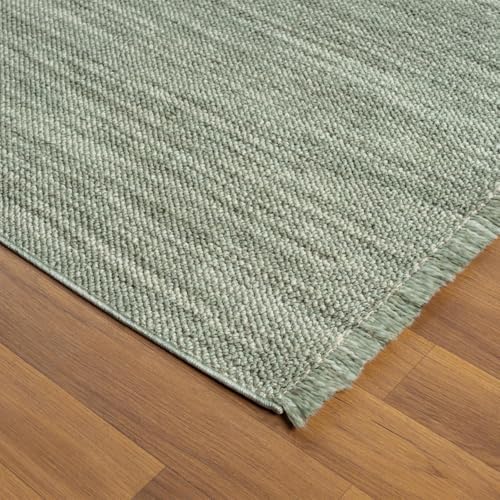 LUXE WEAVERS Machine-Woven Stain-Resistant Area Rug Green 8x10