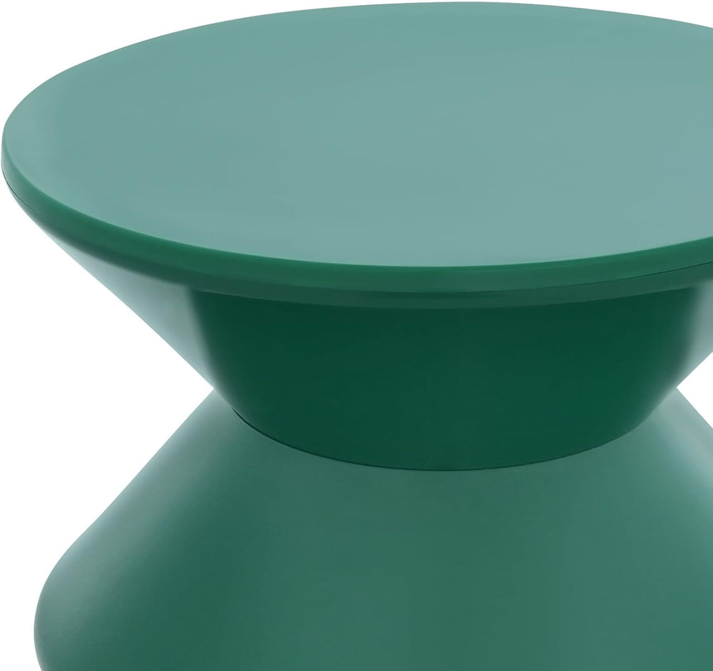 Creative Plastic Side Table - Modern Round Multi-Layer End Table for Sofa, Be...