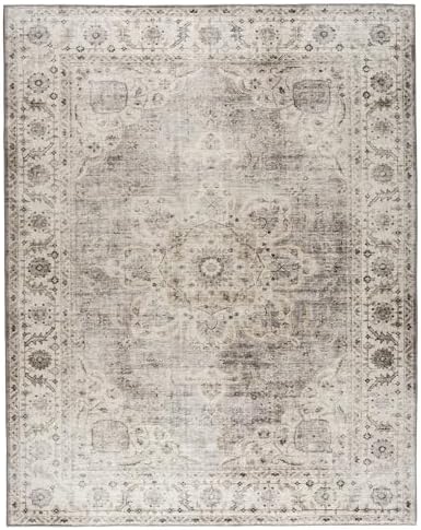 ReaLife Rugs Machine Washable Area Rug - Living Room Bedroom Bathroom Kitchen...
