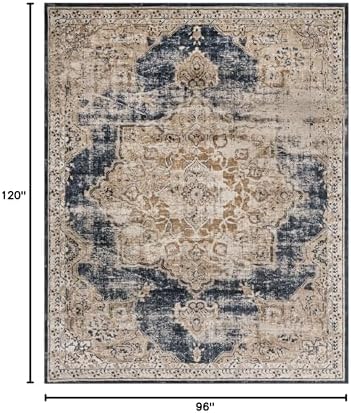 Unique Loom Chateau Collection Area Rug - Roosevelt (7' 10" x 10'...