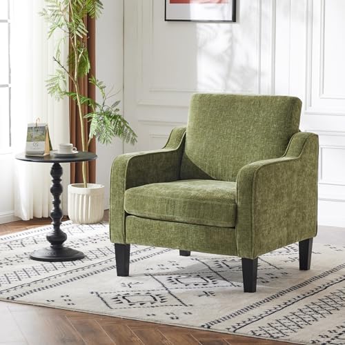 VINGLI Accent Chairs Set of 2, Modern Traditional Armchair for Living Room