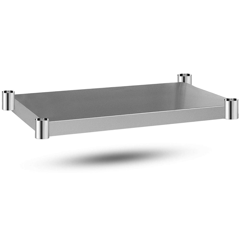 DuraSteel Galvanized Under Shelf for Work Tables - Extra Adjustable Lower She...