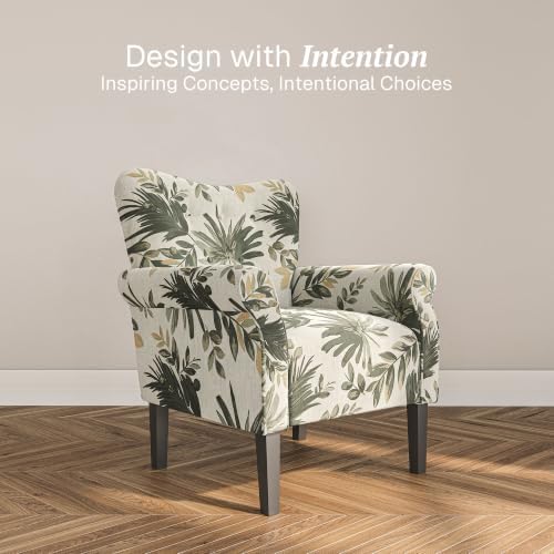 BELLEZE Modern Accent Chair, High Back Armchair, Upholstered Wingback Side Ch...