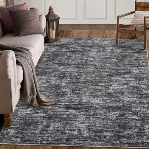 RUGSREAL Washable Rug 10x13 for Living Room Modern Abstract Area Rug Non-Slip...