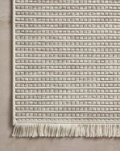 Loloi Amber Lewis Malibu Ivory/Dove 5'-1" x 7'-7" Area Rug