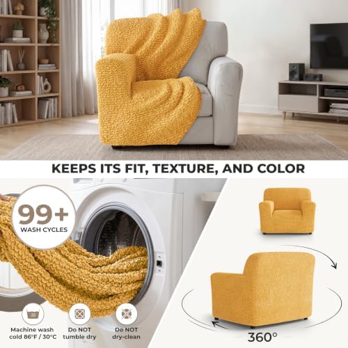 Premium Stretch Couch Covers for Sofa - Sofa Chair Cover Washable, Dogs &...