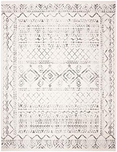 SAFAVIEH Tulum Area Rug 8'x10', Boho Ivory & Grey TUL268A