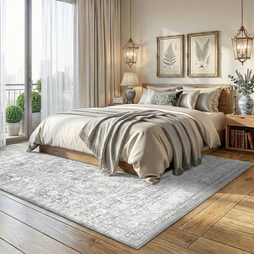 Homemate Washable Rug 8x10 Area Rugs - Vintage Rugs for Living Room