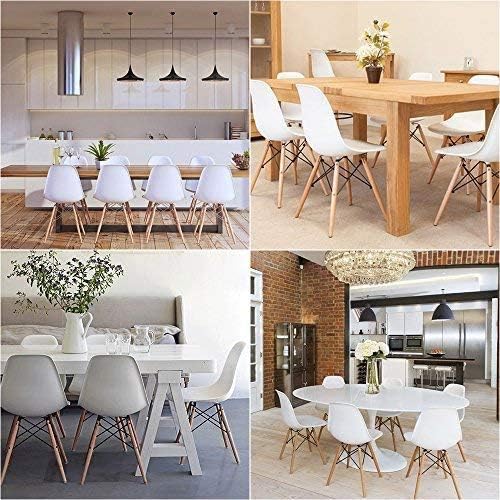 Devoko Modern Style Dining Chairs Mid Century Pre Assembled DSW Chair Classic...
