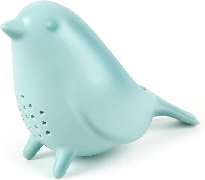 Genuine Fred BLUE BIRD Ceramic Colander, Unique Design, Berry Colander