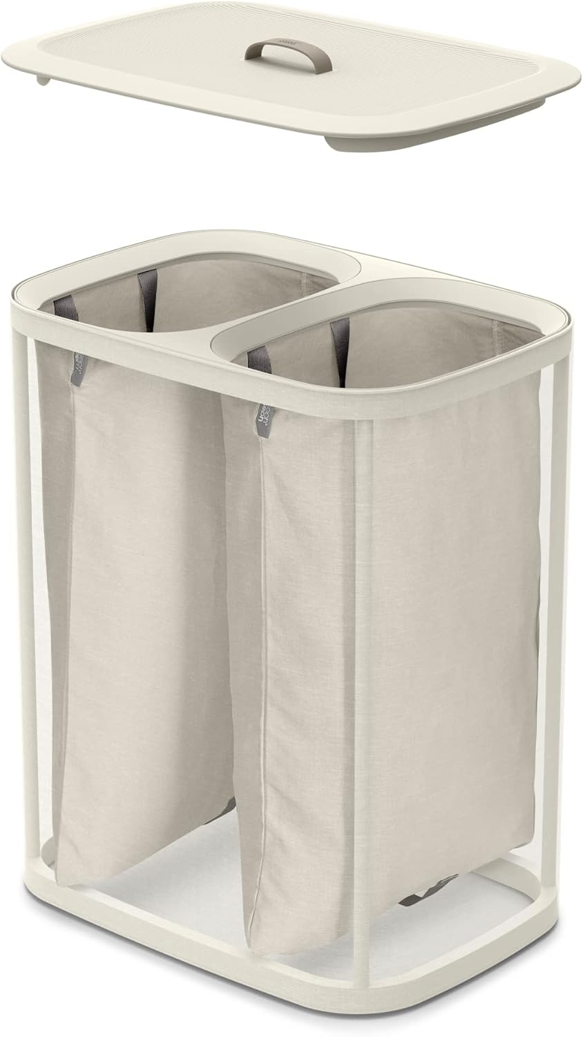 Joseph Joseph Tota 90 liter/23.8 gallon Laundry Hamper Separation Basket with...