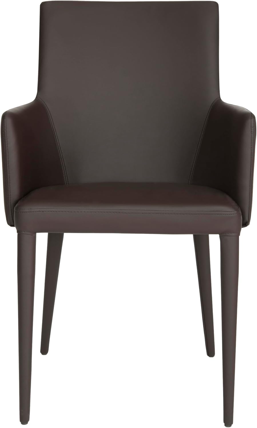 Safavieh Home Collection Summerset Mid-Century Modern Brown Arm Chair