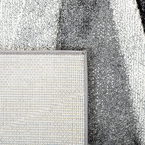 SAFAVIEH Hollywood Collection Area Rug - 5'3" x 7'6", Grey ...