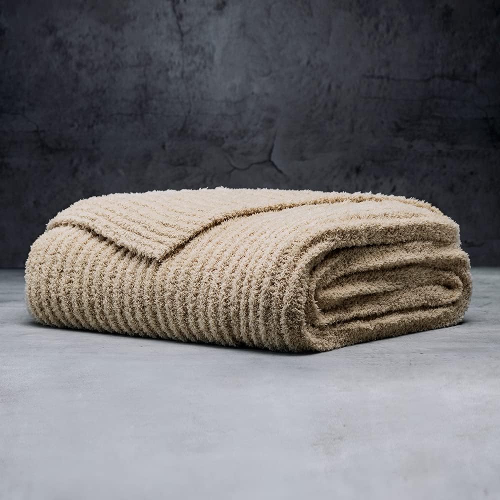 LUXOME Ultra Plush Throw Blanket | Super Soft | 75"x100" | Viscose ...