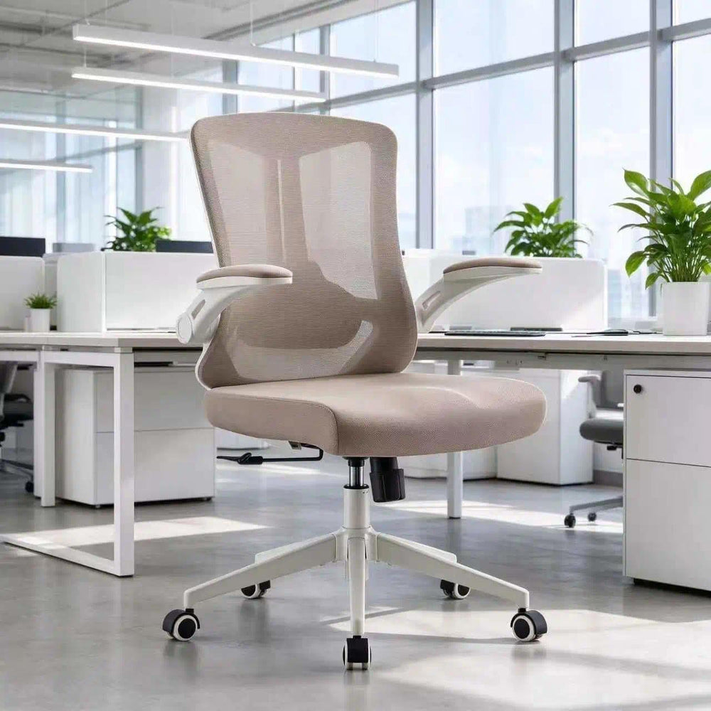 Ergonomic Office Chair with Lumbar Support, High Back Mesh Desk Chair with Fl...