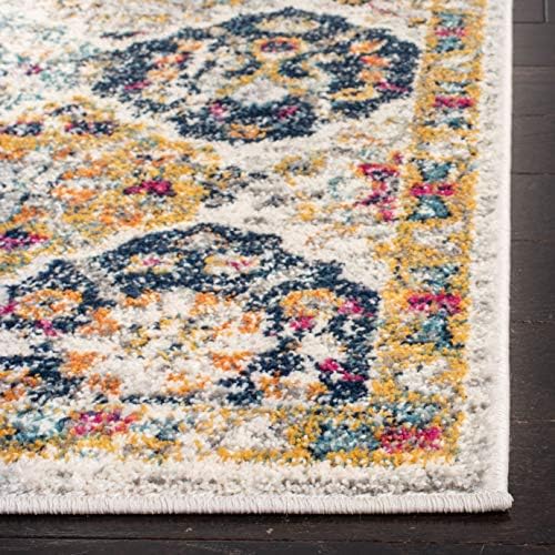 SAFAVIEH Madison Collection Runner Rug - 2'3" x 20', Cream &...