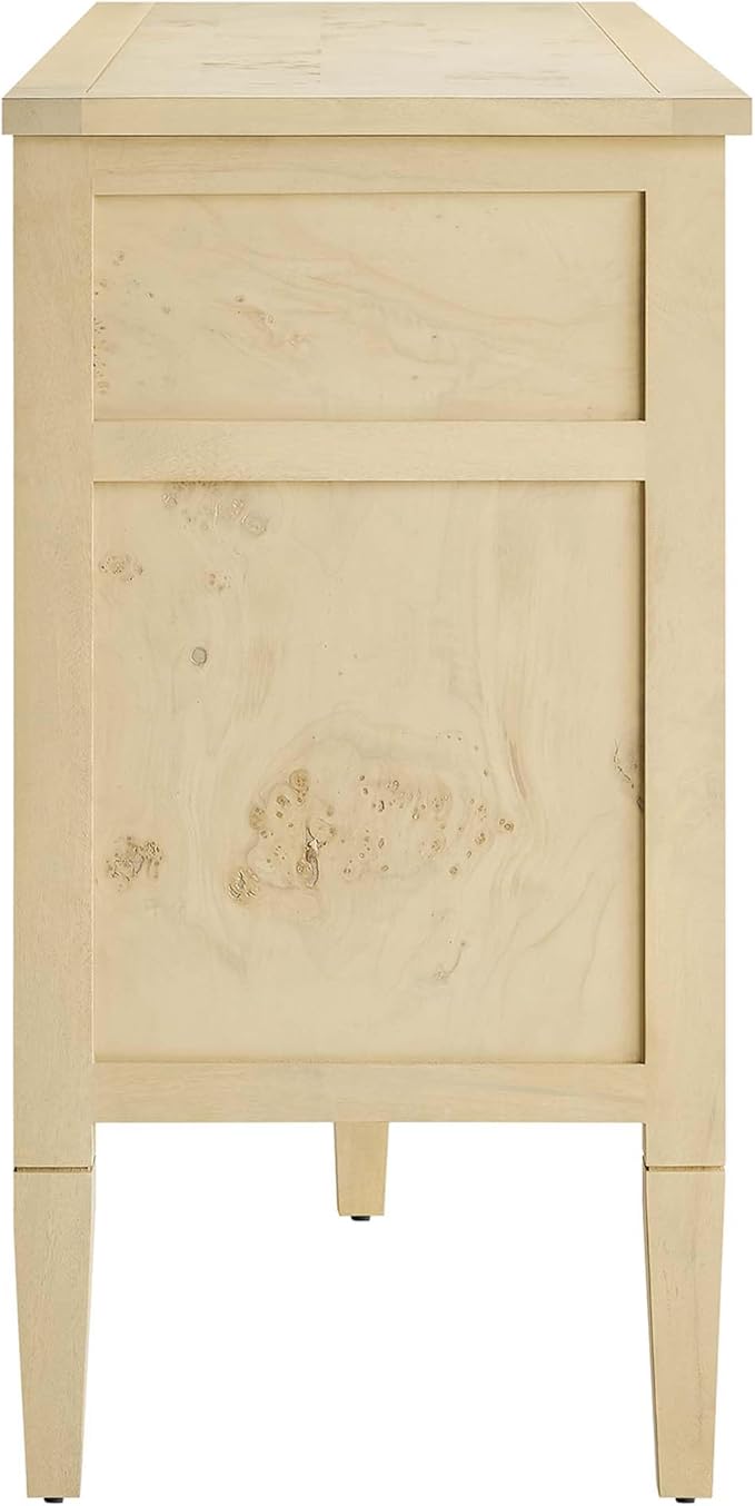 Modway Elysian Living Room Furniture, Bleached Burl