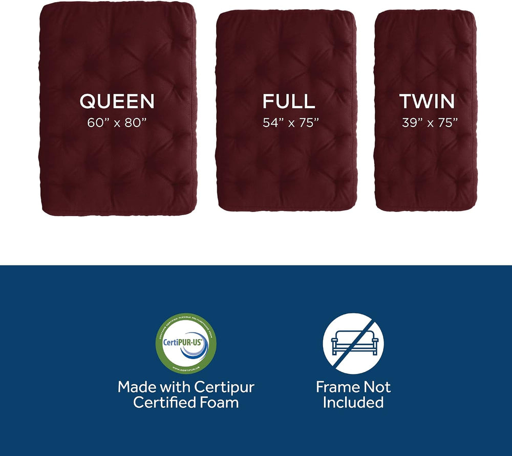 Royal Sleep Products by The Futon Factory | 10 inch Pocket Coil Futon Mattres...