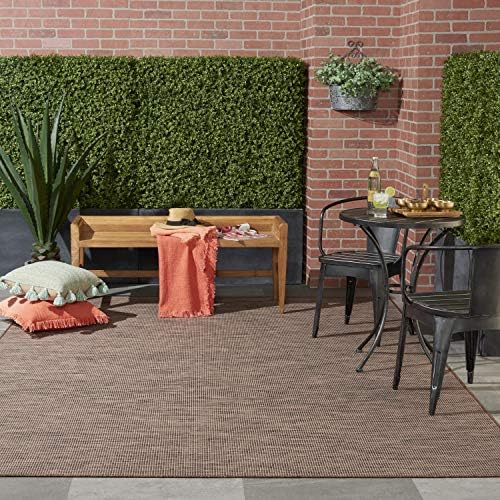 Nourison Home Positano Natural 8' x 10' Area Rug - Easy Clean, Non Sh...