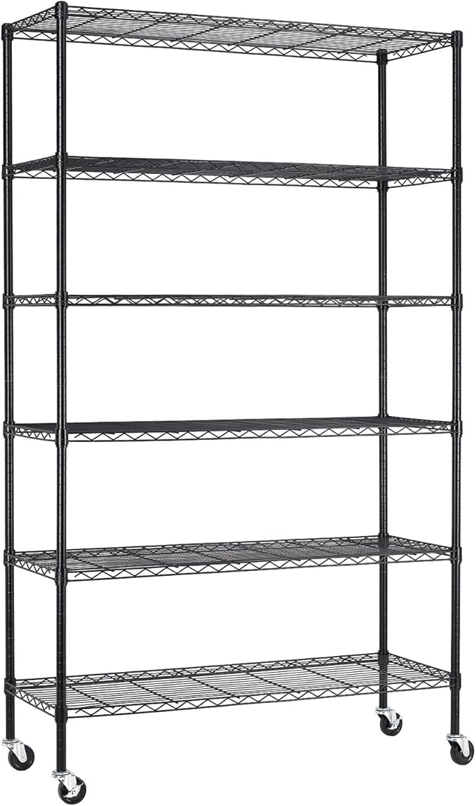 BestOffice | 6-Tier Wire Storage Shelves