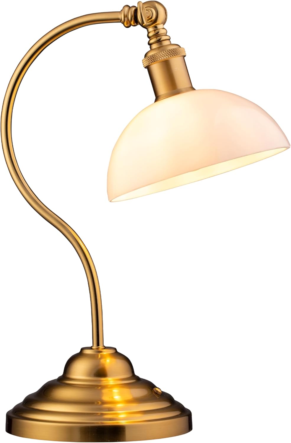 O'Bright Bankers - Cordless LED Table Lamp, Battery-Operated, Rechargeabl...