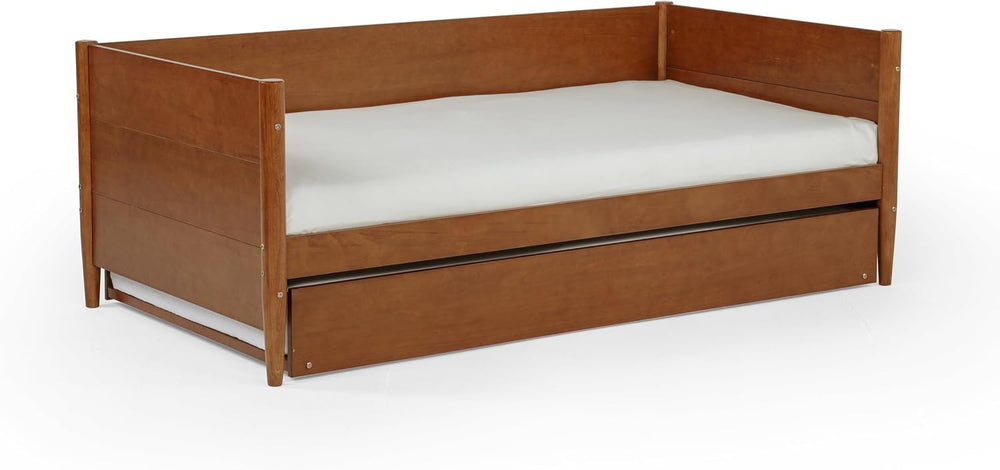 Camaflexi Mid-Century Modern Daybed & Trundle/Solid and Manufactured Wood...