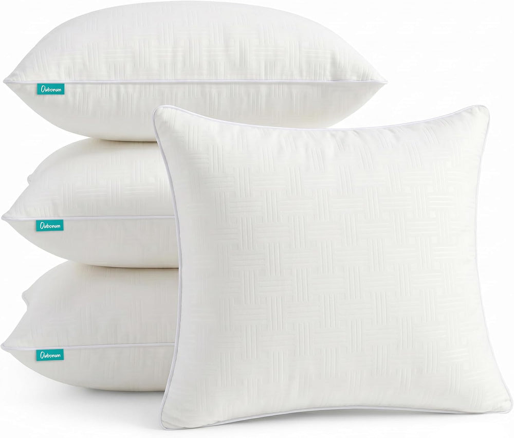 Oubonun Throw Pillow Inserts 18x18 Set of 4, Decorative Throw Pillows