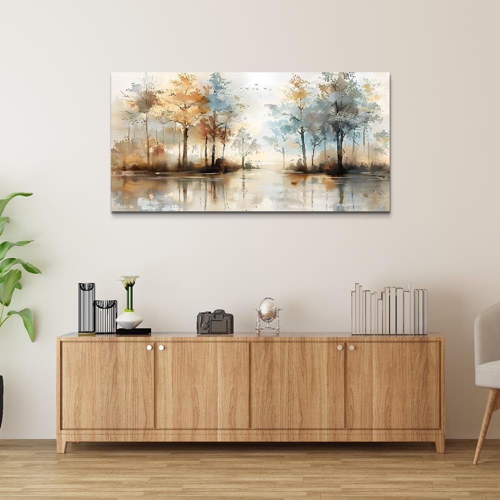 Lapremoly Large Wall Decor For Living Room Framed Wall Art for Bedroom Abstra...