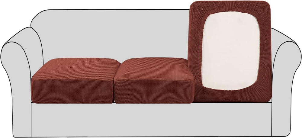H.VERSAILTEX Super Stretch Couch Cushion Covers Sofa Cushion Slipcovers