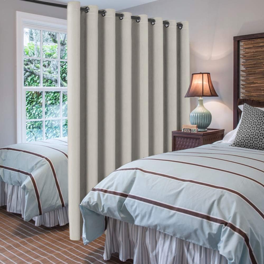 H.VERSAILTEX Blackout Patio Curtains 100 x 84 Inches for Sliding Door Extral ...