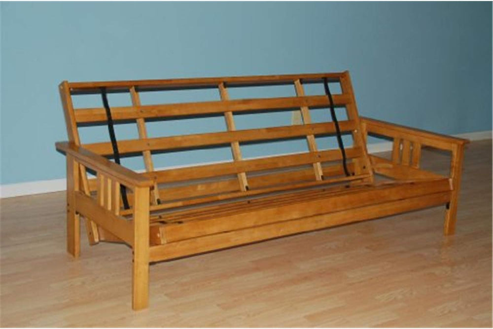 Kodiak Furniture Monterey Futon Frame with Butternut Finish, Full,