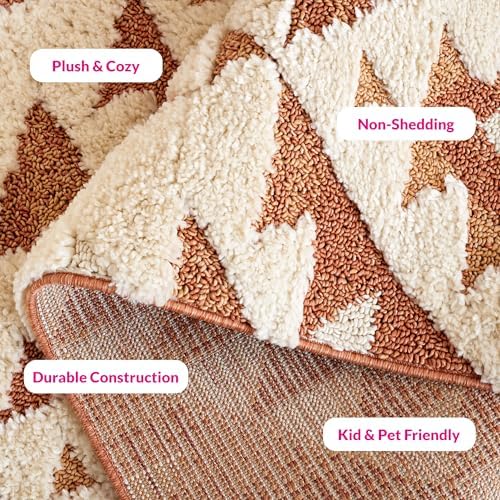 SAFAVIEH Moroccan Tassel Shag Collection Area Rug - 5'3" x 7'6&q...