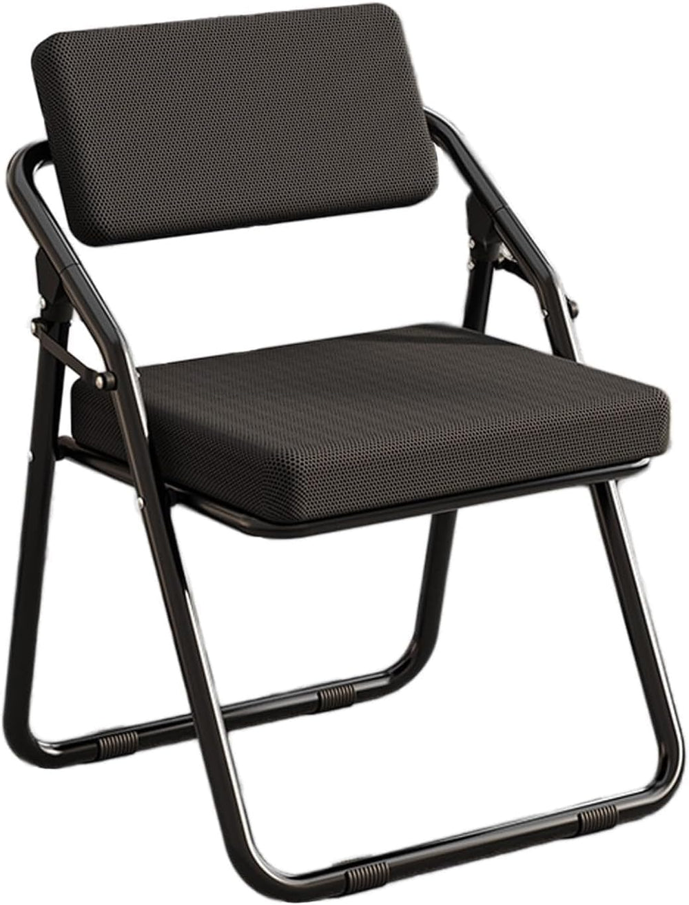 Portable Mesh Foldable Chair, Ergonomic Folding Dining, Comfortable Breathabl...