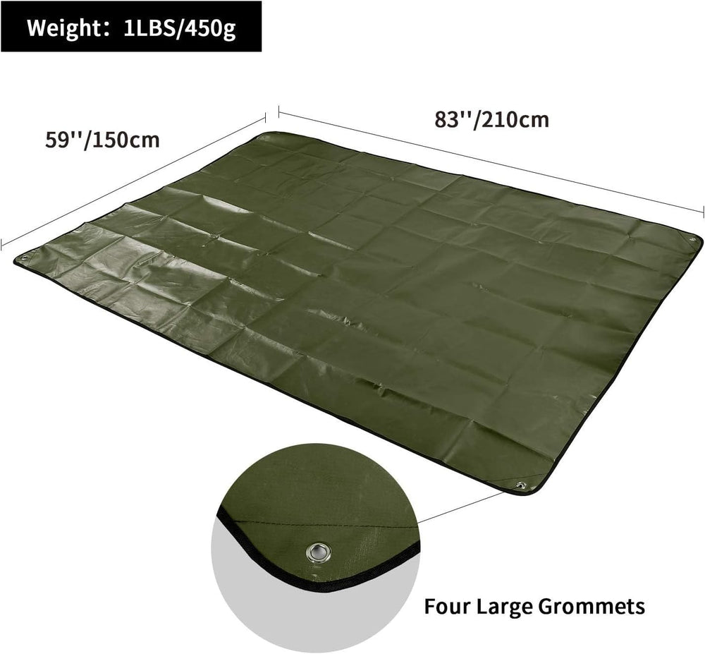 RedSwing 2 Pack Heavy Duty Waterproof Emergency Thermal Tarp, Insulated Survi...