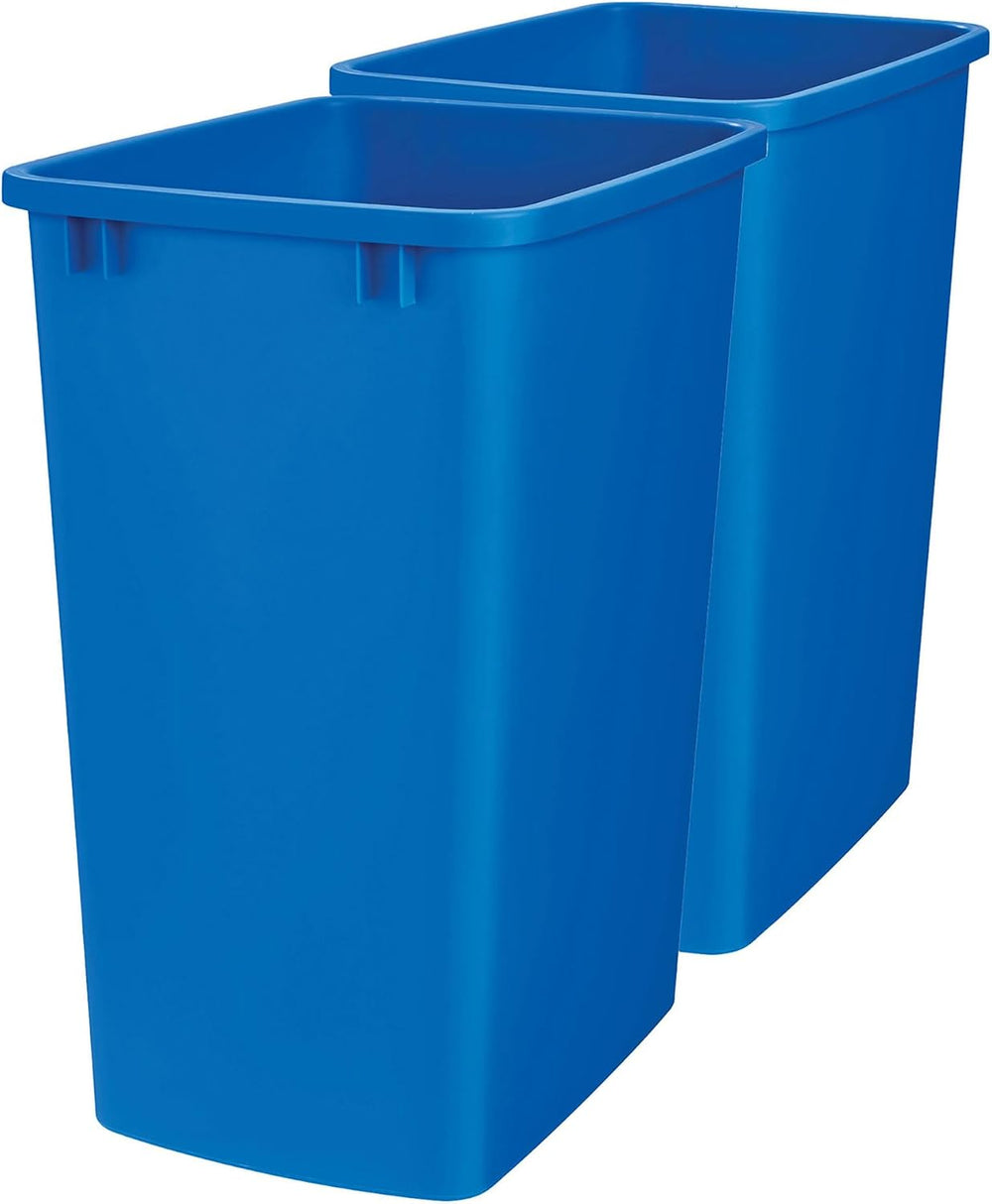 Rev-A-Shelf Polymer Replacement 35 Quart Trash Bin Recycle Waste Garbage
