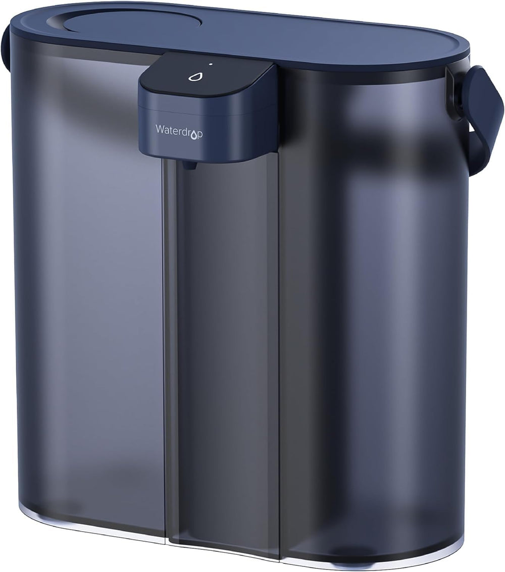 Waterdrop ED02B Compact Electric Water Filter Pitcher, 200-Gallon Rechargeable
