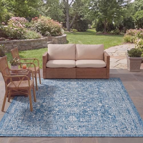 SAFAVIEH Washable Rug Outdoor Courtyard Collection - 6'7" x 9'6&...