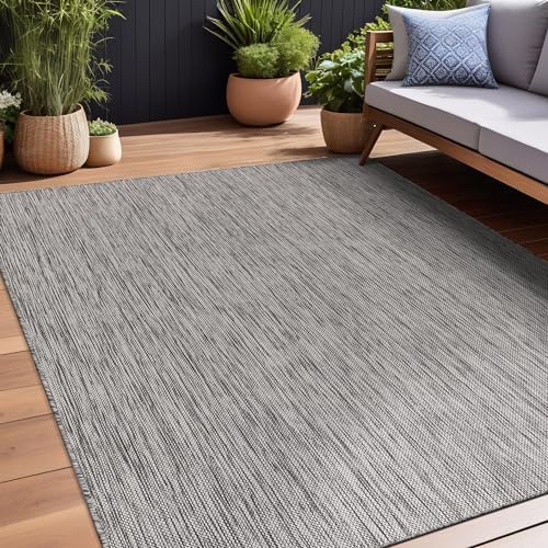 Beverly Rug Indoor Outdoor Rug 8x10, Washable Outside Carpet for Patio, Deck,...