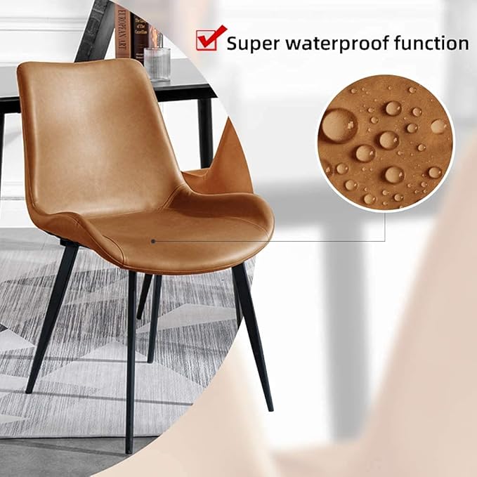 Dining Chairs Set of 4, Modern Kitchen & Dining Room Chairs, Upholstered ...
