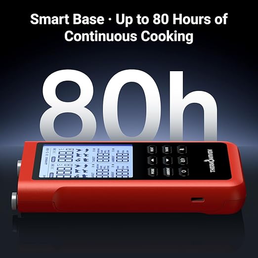 ThermoMaven 3000FT Smart Wireless Meat Thermometer, Sub-1G Long Range, 6