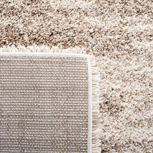 SAFAVIEH Hudson Shag Rug 10x14, Plush Modern X-Large Ivory & Beige SGH206B