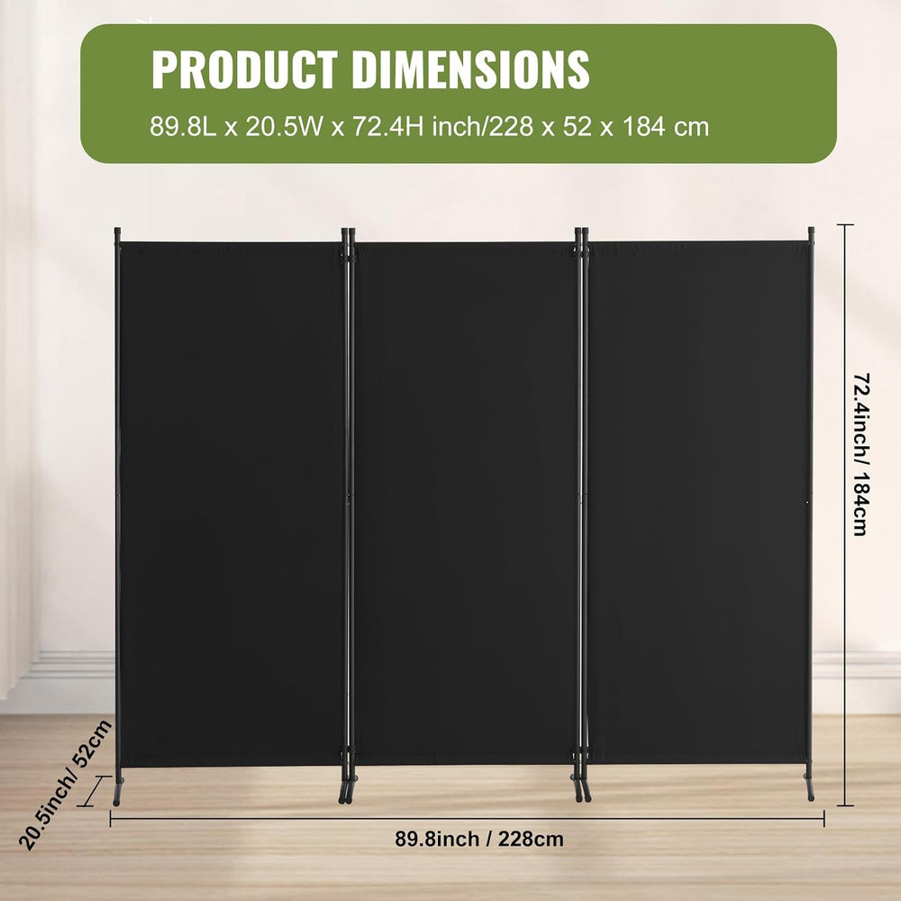 VEVOR Room Divider, Dividers and Folding Privacy Screens, Freestanding